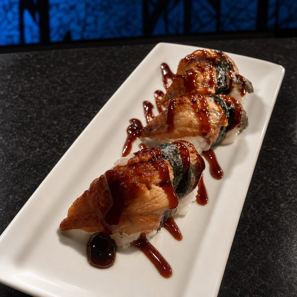 Fresh Water Eel Nigiri.